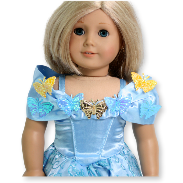 Cinderella Ball Gown 18" Doll Clothes for American Girl Dolls Cinderella Ball Gown 18" Doll Clothes for American Girl Dolls