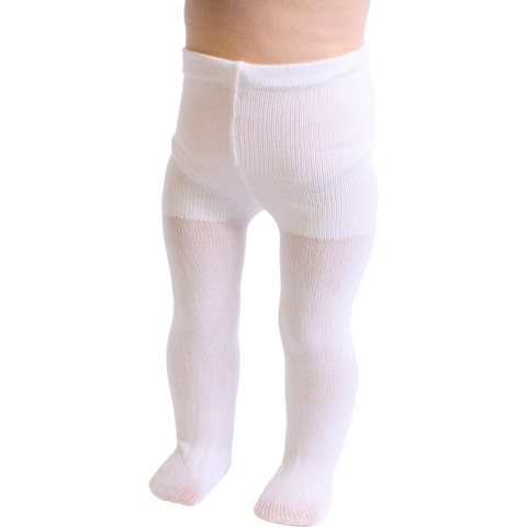 18" Doll White color Tights