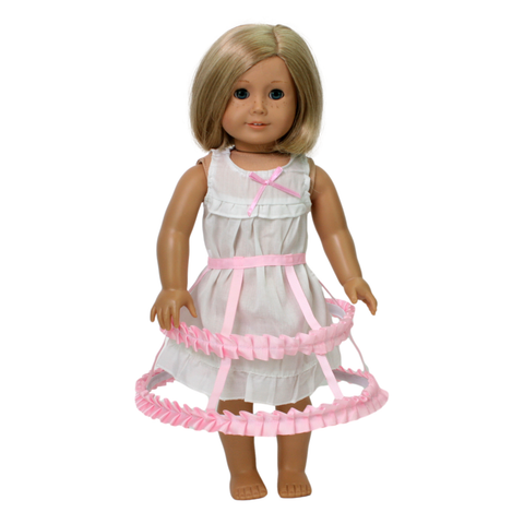 Chemise and Crinoline for 18" Dolls