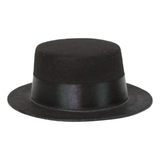 18" Doll Classic Black Hat