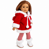 Reindeer Hooded Jacket & Leggings Set