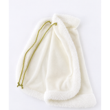 White cape for White Russian Traditional Gown that fits an 18" doll