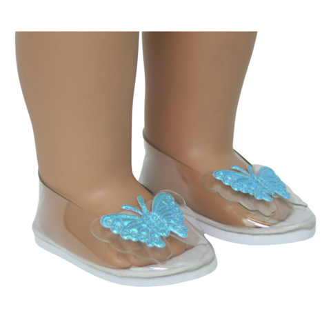 Cinderella Glass Slipper Butterfly Shoe