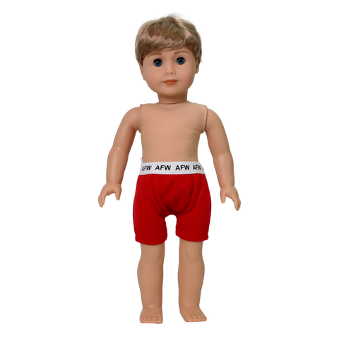 Boy doll clothes shop