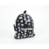 Backpack Black with Silver Sequins
