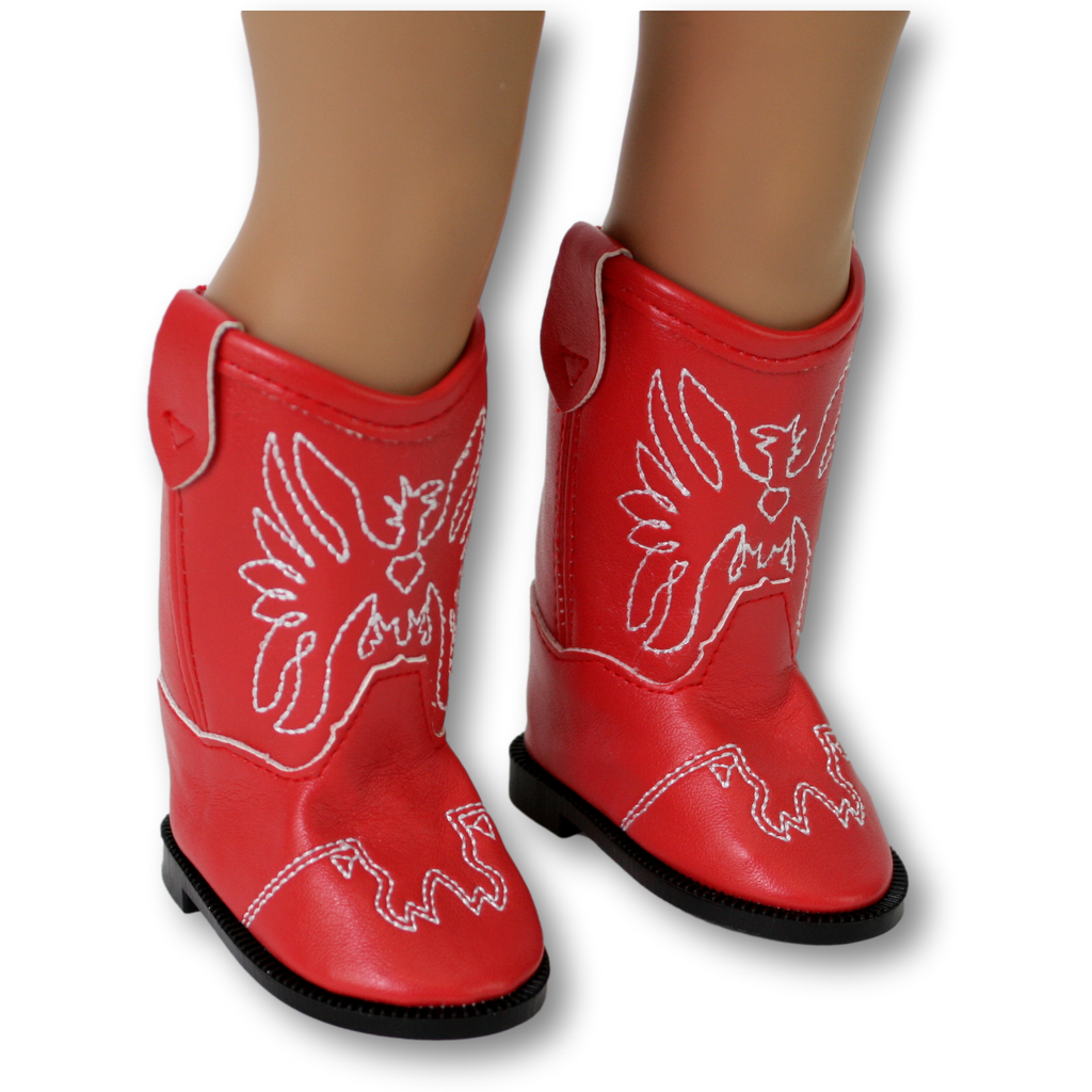 Red cowgirl sales boots kids