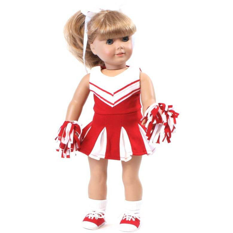 Red Cheerleader Outfit