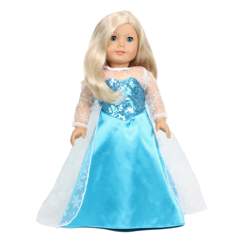 Elsa hot sale doll dress