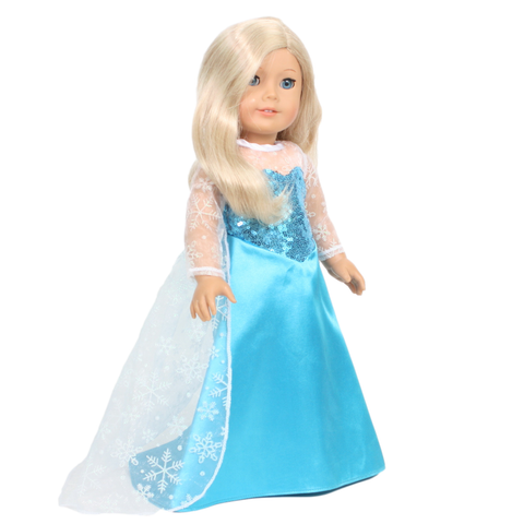 Frozen 2 toddler Princess Costume Trailing Elsa Dress for Girls –  ilovethedress