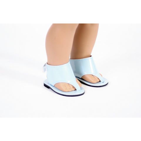 Greek Sandals Light Blue Shoes