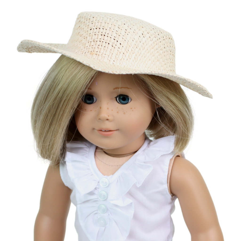 Summer Straw Hat Ivory