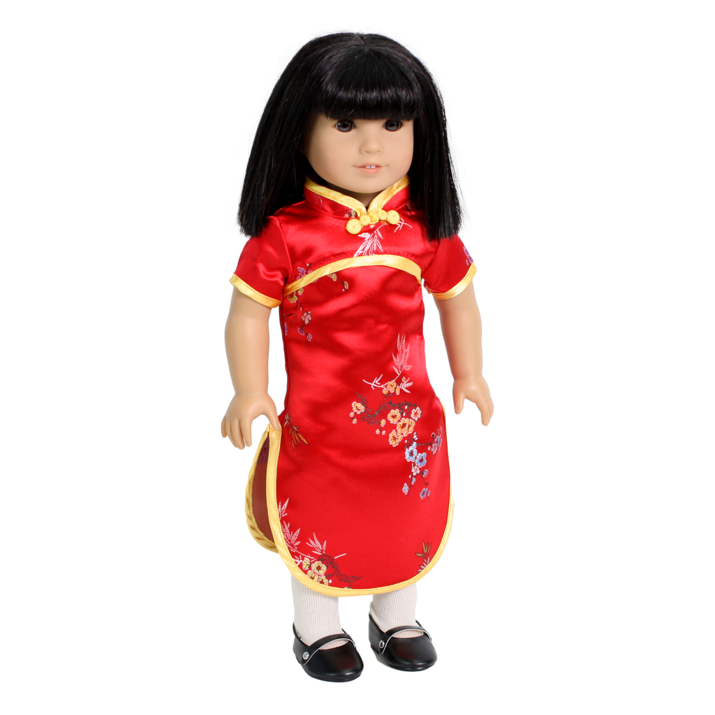 Red Asian Dress