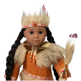Kaya Inspired Indian Dress Feather Staff