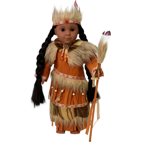 Kaya Inspired Indian Dress Feather Staff