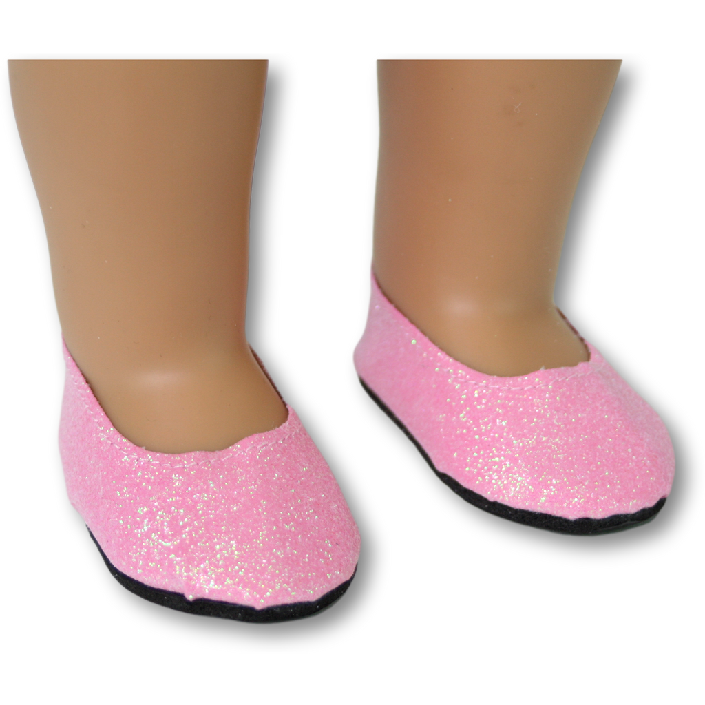 Blush sparkle shoes online