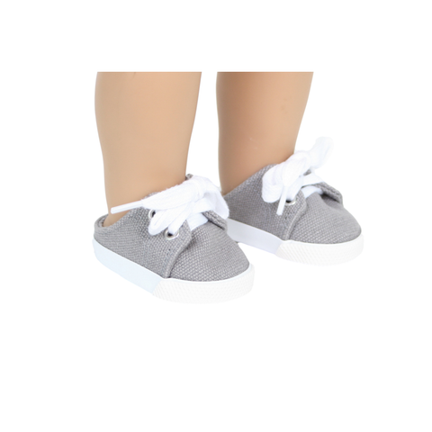 Slip-on Gray Tennis Shoe Sneakers