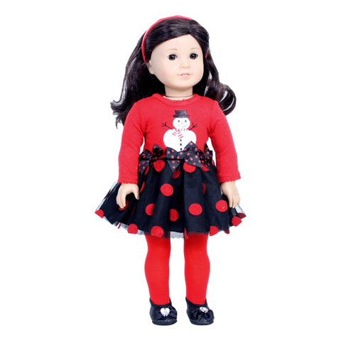 Snowman Christmas Dress