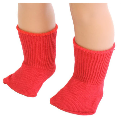 Red color Socks